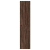 Highboard Brown Oak 45x41x185 cm Engineered Wood 3281679