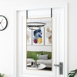 Door Mirror Gold 50x100 cm Glass and Aluminium 327420