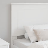 Headboard White 100 cm Engineered Wood 887681
