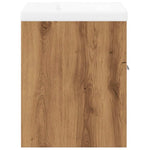 ZNTS 2 Piece Bathroom Furniture Set Artisan Oak Engineered Wood 3328582