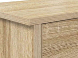 Wall-Mounted Coat Rack with Shelf Sonoma Oak 80 x 20 x 30 cm 874341