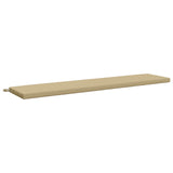 2-Piece Bench Cushions SOEST 2 pcs 100% Polyester Beige 949223