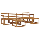 Outdoor Sofa Set 6 pcs Natural 3366277