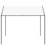 Gazebo 4 x 4 x 2.6 m White Steel and Polyester 180 gsm 362452