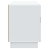 TV Cabinet White 99 x 34.5 x 47 cm Engineered Wood 895405
