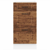 Kitchen Base Cabinet Porto Old Wood Engineered Wood 854228