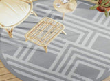 Outdoor Carpet ARAKIL Grey 200 cm PP 368570