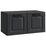 Wall-Mounted TV Cabinet Black 59.5 x 31 x 30 cm Engineered Wood 899386
