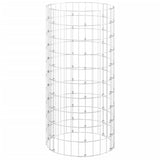 Garden Composter 50x100 cm Galvanised Steel 3115942