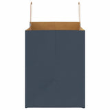 Paper Bags 250 pcs with Handles Blue 32x22x28 cm 4101932