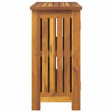 Garden Cabinet Natural 75 x 35 x 70cm Solid Acacia Wood 42001370