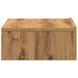 TV Cabinets with LED Lights 2 pcs Artisan Oak 60x35x15.5 cm 856346