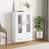 Highboard White 69.5x31x115 cm Engineered Wood 828284