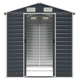Garden Shed Anthracite 191x215x198 cm Galvanised Steel 3188254