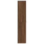 Shoe Cabinet with Door Brown 80 x 35.5 x 180 cm Engineered wood 3333842