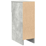 Bedside Cabinet with Drawer Concrete Grey 20x36x60 cm 858701