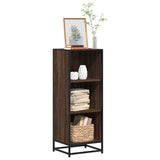 Book Cabinet Brown Oak 40x35x107.5 cm Engineered Wood 849113
