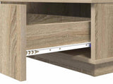 Coffee Table Sonoma Oak 95 x 55 x 31 cm Engineered Wood 8000182