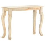 ZNTS Console Table 110x35x77 cm Solid Mango Wood 282858