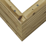 Garden Planter 90x40x46 cm Impregnated Wood Pine 3282448