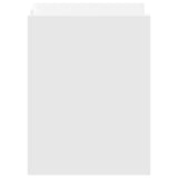Bedside Cabinet White 45x50x65 cm Engineered Wood 848304