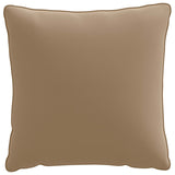 4-Piece Back Cushions PUTTEN 4 pcs 100% Polyester Taupe 945160
