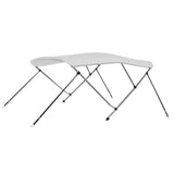 3 Bow Bimini Top White 183x180x137 cm 92361