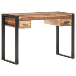 ZNTS Desk 110x50x76 cm Solid Wood 321550