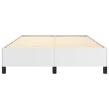 Bed Frame without Mattress White 137x190 cm Full Faux Leather 347280