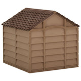 Dog House Brown 71x71.5x68 cm PP 316180