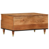 Coffee Table 80x54x40 cm Solid Wood Mango 358297