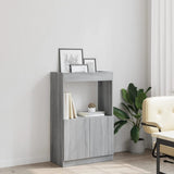 Highboard Grey Sonoma 63x33x100 cm Engineered Wood 855102