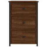 Bedside Cabinets 2 pcs Brown Oak 40x36x60 cm Engineered Wood 826002