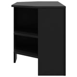 Corner TV Cabinet 102 x 40.5 x 45 cm Black Engineered Wood 889776