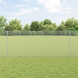 Welded Wire Fence 50 x 1 m Hot-Dip Galvanised Steel 3337034