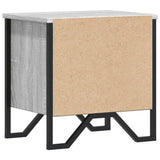 Bedside Cabinets 2 pcs Grey Sonoma 40x30x40 cm Engineered Wood 848521