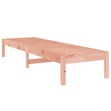 Sun Lounger Natural Wood Solid Douglas Wood Large 825075