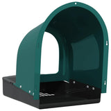 Chicken Nesting Boxes 4 pcs Wall-Mounted Dark Green Plastic 4104906