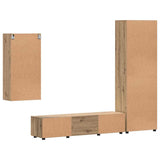 TV Cabinet Set FLORIN 3 pcs Artisan Oak Engineered Wood 3397953