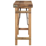 Console Table Brown 110 x 35 x 76 cm Solid Reclaim wood 4019617