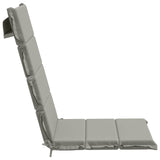 6-Piece High Back Bhair Cushions GEMERT 100% Polyester Grey 946094