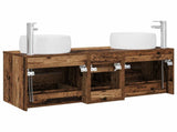 Bathroom Furniture Set 3 pcs Old Wood 49.5 x 44.5 x 66 cm 3405937
