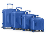 Premium ABS Luggage Set with Diamond Pattern & Non-TSA Locks 53959869