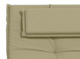 Sunlounger Cushion GEMERT 100% Polyester Light Green 947486
