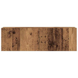 7 Piece TV Cabinet Set Wall-mounted Old Wood Engineered Wood 3329019