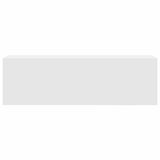 Bathroom Wall Cabinet White 100x25x30 cm Engineered Wood 860094