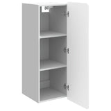 Wall-Mounted Cabinet High Gloss White 33 x 34.5 x 94 cm 898249