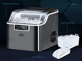 3.2L Compact Ice Machine, with LCD Screen and Accessories - Black T3398P344715