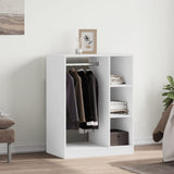 Wardrobe White 77x48x102 cm Engineered Wood 840807