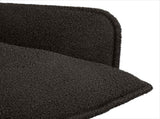 Armchair Black Boucl 42047696